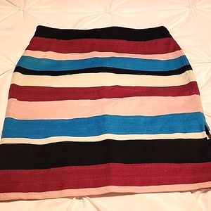Loft outlet multicolored skirt.